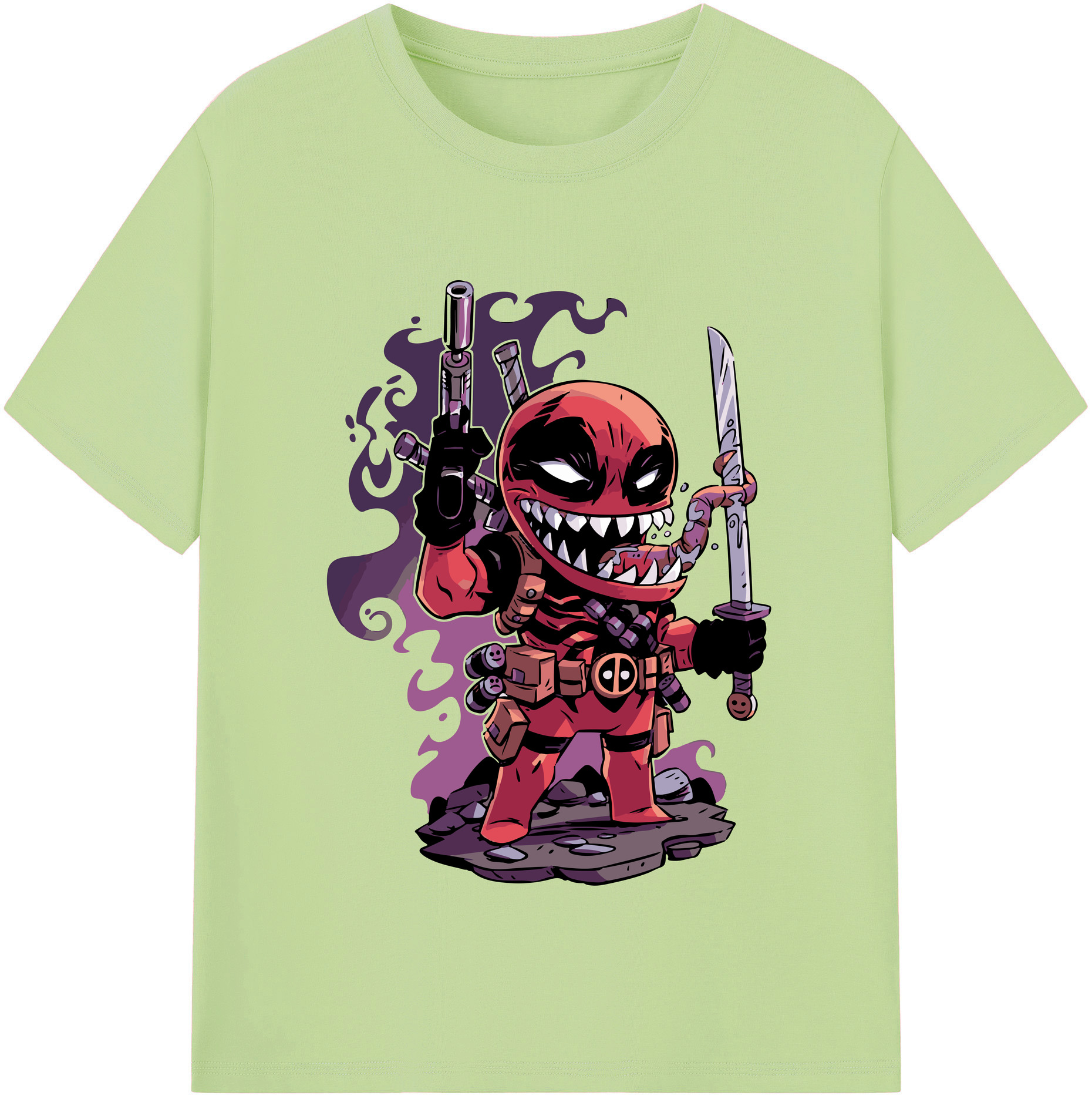 （画像用） アベンジャーズ The Avengers 綿100％半袖Tシャツ（フロントプリント）
